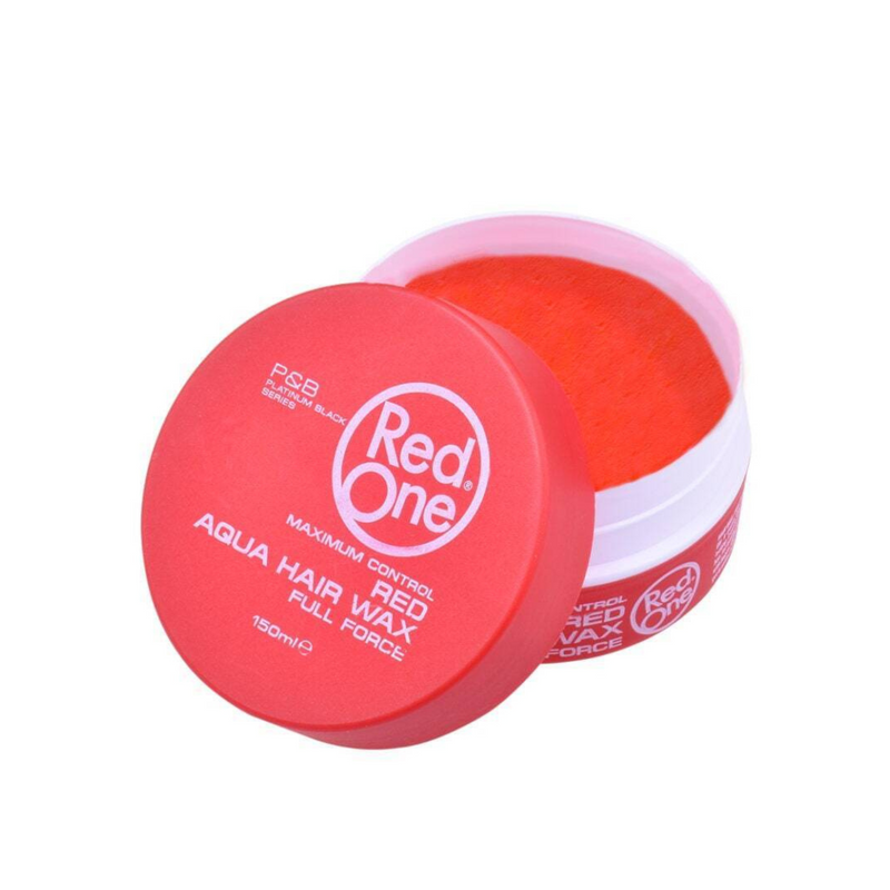 Red One Aqua Hair Wax Full Force - Red (5 oz)