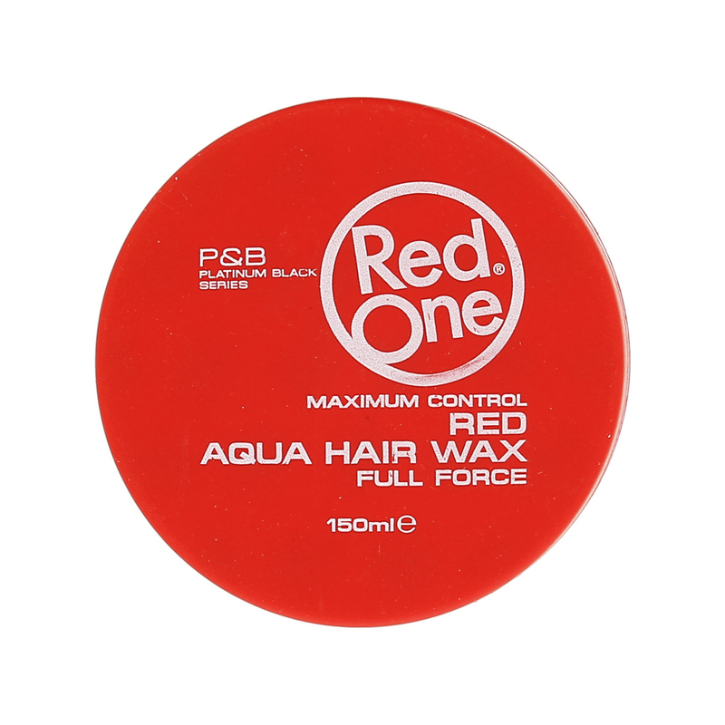 Red One Aqua Hair Wax Full Force - Red (5 oz)